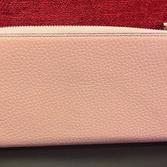 LOUIS VUITTON AUTHENTIC PINK PEBBLED LEATHER LONG ZIPPY WALLET. EUC. - Picture 2 of 12